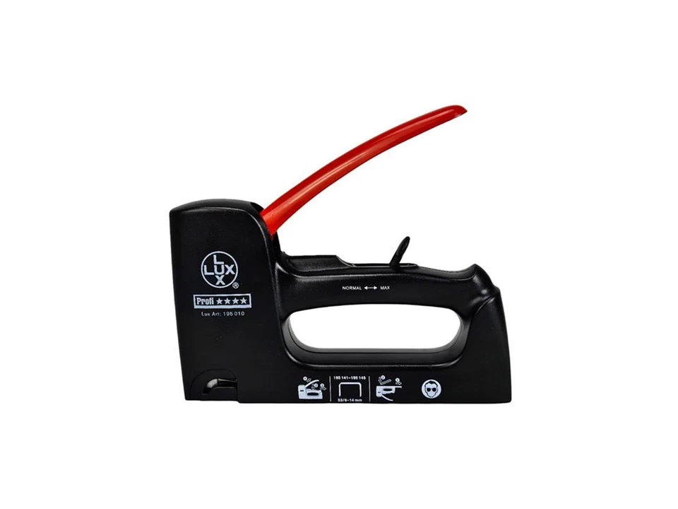 LUX 195010 Handtacker Ergo Größe Feindrahtklammern 6-14 mm PROFI - Bild 1 von 1