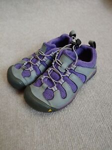 KEEN Tunari CNX Sneakers Shoes Purple Gray Girls Toddler US 12