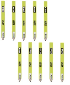 RYOBI Zimmermannsbleistifte Holzarbeiten Betonstift schwarze Mine (10er Pack) - Großpackung - Bild 1 von 1