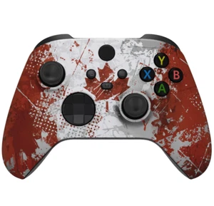 Canada Flag Xbox One Series S|X Custom UN-MODDED Controller Unique Design - Picture 1 of 4