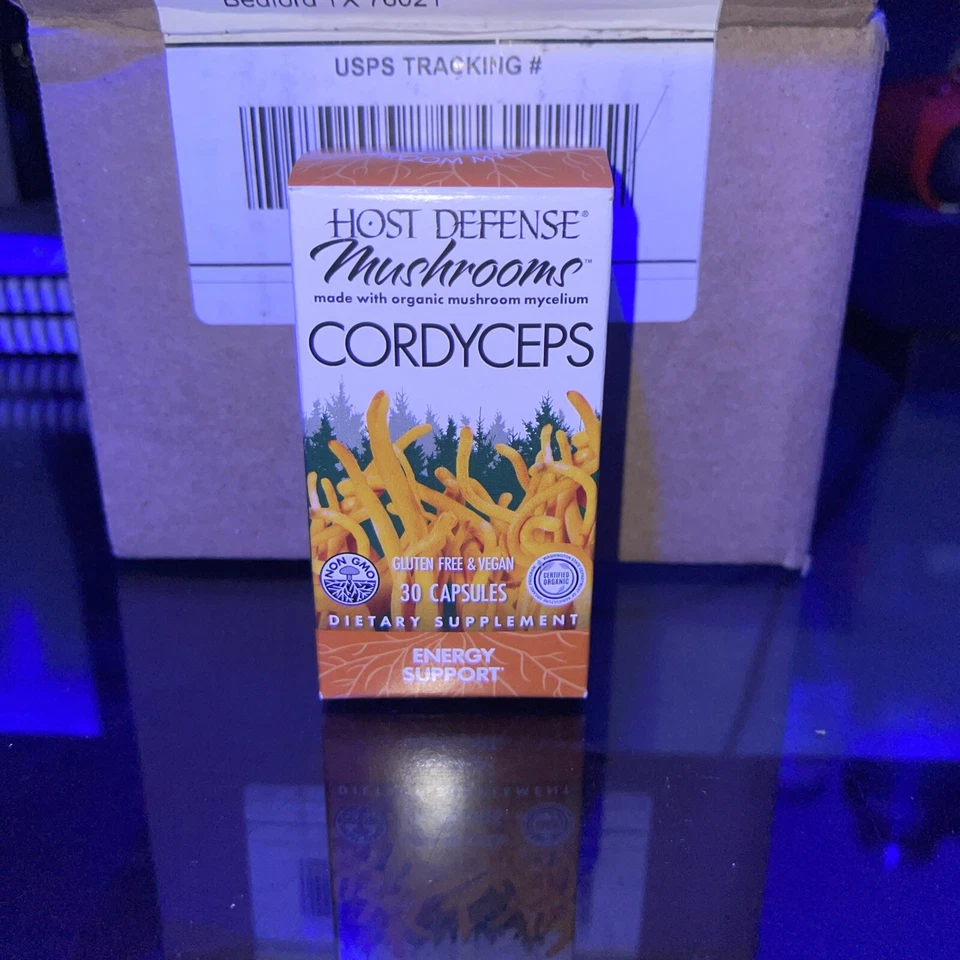 Host Defense - Cordyceps Capsules Energy Support 30 Count