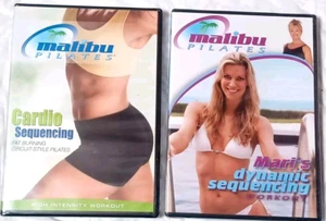 Malibu Pilates DVD Lot~ Cardio Sequencing + Mari's Dynamic Sequencing Brand NEW - Picture 1 of 2