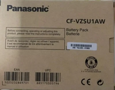 PANASONIC TOUGHBOOK CF-33 Standard battery CF-VZSU1AW - image 1 of 2