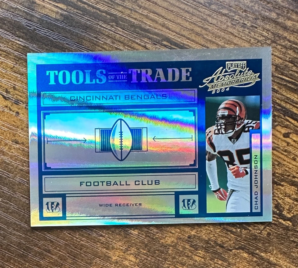 2004 Absolute Memorabilia Spectrum #TT12 Chad Johnson /10 #X11571 - Image 1 of 2