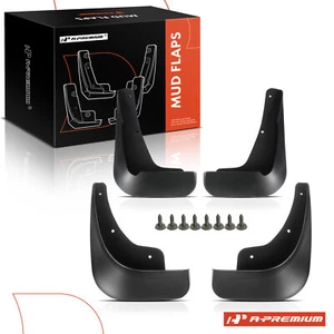 4x Splash Guards Mud Flaps Front & Rear for Mitsubishi Lancer DE ES Sedan 08-17 - Foto 1 di 10