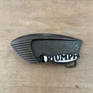 Triumph Brass Belt Buckle Vintage Japan - Picture 1 of 2