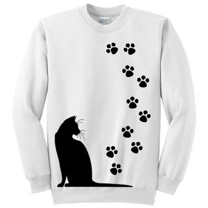 Felpa donna gatto | Acquisti Online su eBay
