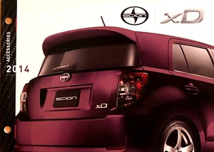 2014 SCION xD—26 PAGE U.S. ACCESSORIES SALES BROCHURE—NEW NOS - Picture 1 of 1