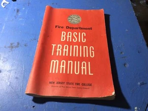 New Jersey Fire Department Basic Training Manual 1966 - Picture 1 of 4