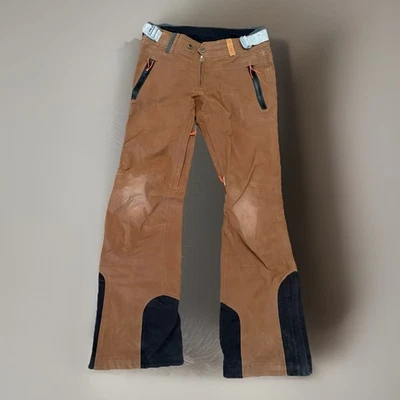 Holden Snowboarding Woman’s Medium Tan Insulated Adjustable Pockets Ski Canvas - Image 1 of 4