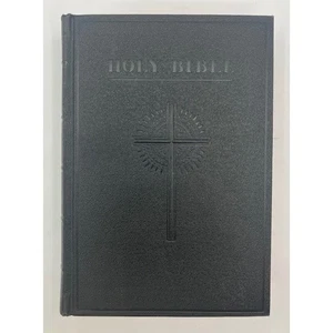 Neue Katholische Ausgabe Heilige Bibel Douay Version Altes/Neues Testament 1953 Hardcover - Bild 1 von 7