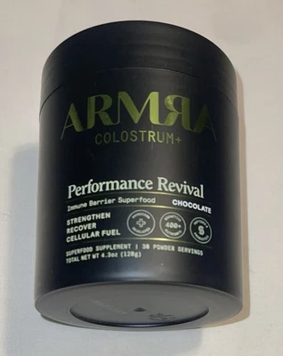 ARMRA Calostro + Performance Revival 30 Porciones en Polvo Sabor Chocolate NUEVO Foto 1 de 2