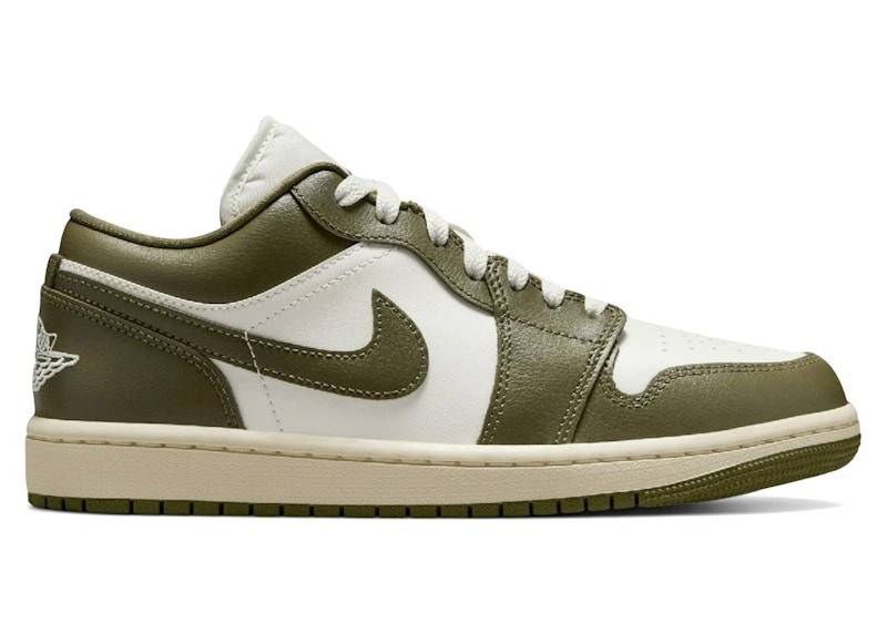 靴 NIKE Air Jordan 1 Low OG \"Medium Olive\" First Look 👀 Jordan 1 low Medium Olive 🫒 Review & On Feet - YouTube