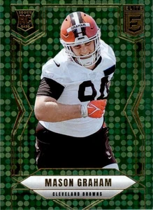 Donruss Elite Green Disco Mason Graham RC 2025 Cleveland Browns #125 - Imagen 1 de 2