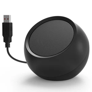 Upgraded USB Computer Speakers for Desktop PC Laptop | Small Plug-N-Play Exte... - Picture 1 of 8