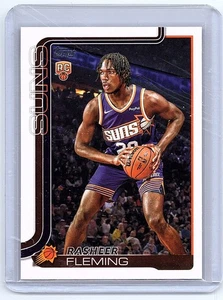 2025-26 Topps #231 Rasheer Fleming Rookie Card Phoenix Suns - Bild 1 von 2