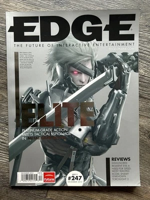 EDGE Magazine #247 Dec 2012 Metal Gear Rising Fortnite Video Game Gaming - Image 1 of 4