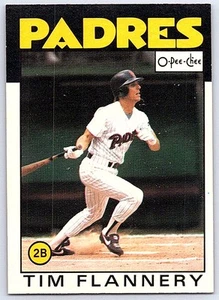 1986 O-Pee-Chee Tim Flannery San Diego Padres #387 - Picture 1 of 2