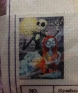 Kit de Arte Diamante Película Halloween Nuevo 12"x16" Jack Skellington Pesadilla Navidad - Imagen 1 de 4