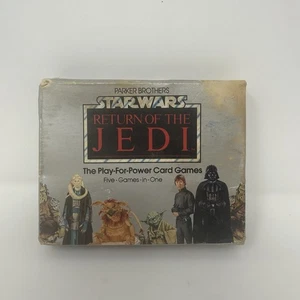 Vintage Star Wars Return of the Jedi Play For Power Card Game 1983 - CardsSEALED - Picture 1 of 3