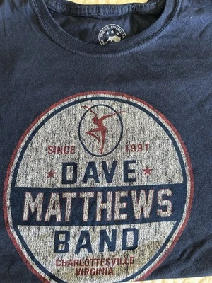 Camiseta Dave Matthews Band talla pequeña Foto 1 de 3