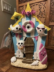 Summerween Halloween Haunted LED Light Up Ghost Beach Lifeguard House NEW Figure - Picture 1 of 7