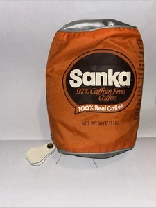 Sanka Collector RARE Self Storing Windbreaker Jacket Size Extra Large XL - Picture 1 of 5