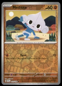 Meditite 110/198 Reverse Holo SV01: Juego Base Escarlata y Violeta Casi Nuevo - Imagen 1 de 2