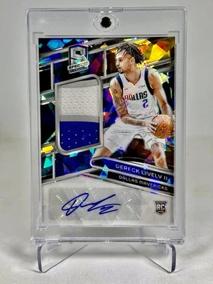2023-24 Panini Spectra Astral Prizm RPA #243 Dereck Lively II /35 Dallas Rookie - Image 1 of 4