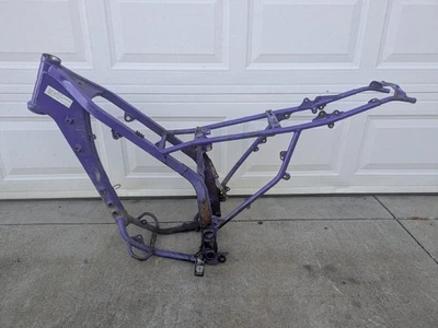 Bastidor principal 96 Kawasaki KLX250 KLX 250 OEM chasis carrocería subchasis 1996 Foto 1 de 4