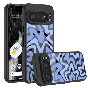 Custodia smerigliata magnetica con motivo a 7 strisce per Google Pixel 9 Pro XL 8 9A 8A - Foto 1 di 15