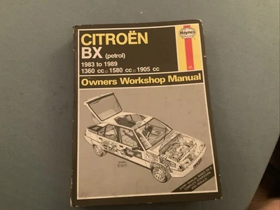 Citroen BX Haynes Manual - Image 1 of 3