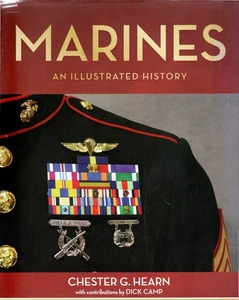 MARINES: AN ILLUSTRATED HISTORY -by Chester Hearn 2014 - 1st Edition Hardcover - Foto 1 di 2