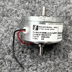 MAGTROL MHB-2.5-2-4891 24V Matched Hysteresis Brake Used - Picture 1 of 12
