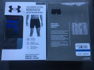 UnderArmour Boxerjock Like cotton only better S, M, L, XL, XXL boxer brief 3 pk - Picture 1 of 1