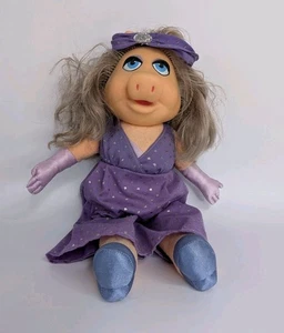 Miss Piggy 1980 13" muñeca de vestir Muppets Jim Henson Fisher Price - Imagen 1 de 8