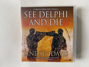 Falco, See Delphi and Die: by Lindsey Davis (10 x CD Audio Book 2011) - Foto 1 di 13