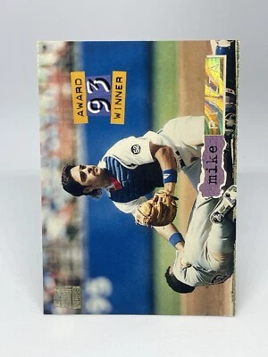 1994 Topps Stadium Club Mike Piazza #140 Los. Angeles Dodgers Free Shipping - Image 1 of 2