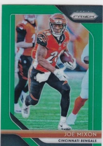 2018 PRIZM FOOTBALL GREEN REFRACTOR #159 JOW MIXON-BENGALS - Picture 1 of 1