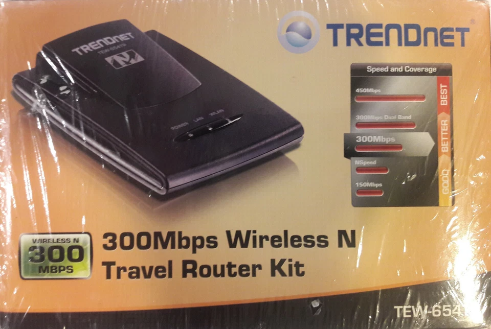 TRENDnet TEW-654TR 300 Mbps 1-Port 10/100 Wireless N Router - Image 1 of 1