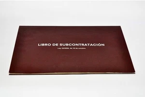 Libro de Subcontratación Construcción - Imagen 1 de 2