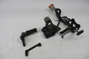 88 HONDA CBR1000F HURRICANE LEFT RIGHT REARSET DRIVER FOOT PEGS PAIR CALIPER - Bild 1 von 12