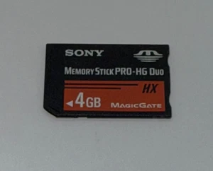 SONY 4GB Memory Stick PRO-HG DUO Card - WARRANTY - AUSSIE STOCK - MAGICGATE - Picture 1 of 1
