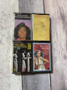 Diana Ross Greatest Hits 20 Golden Greats Mixed Albums Cassette Tapes - Picture 1 of 4