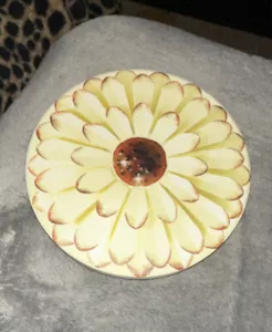 Juego de 4 posavasos de flores multicolor 4" redondo - Imagen 1 de 1