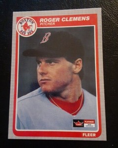 2005 Fleer Platinum Reprint of 1985 #155 Roger Clemens RC EX+