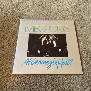 EX ~ 1983 MEG CHRISTIAN/CRIS WILLIAMSON at CARNEGIE HALL 2LP Vinyl Record LF 933 - Imagen 1 de 10