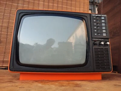 TEC SENSOR 1222 Monitor, 220V--12V, Orange, RARITÄT, Defekt. - Bild 1 von 4