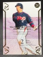 Adam David Riggs BBM Baseball Tokyo Yakult Swallows Sports Card Magazine Japan