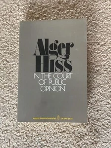 Vor dem Gericht der öffentlichen Meinung von Alger Hiss (1972, Massenmarkt) - Bild 1 von 1